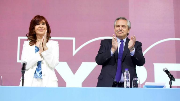 Cristina Kirchner y Alberto Fernández