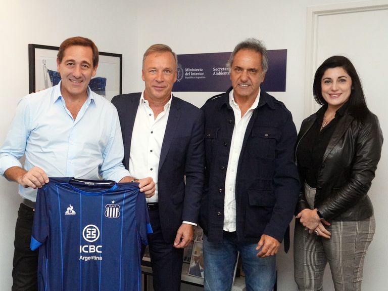 Andrés Fassi y Daniel Scioli