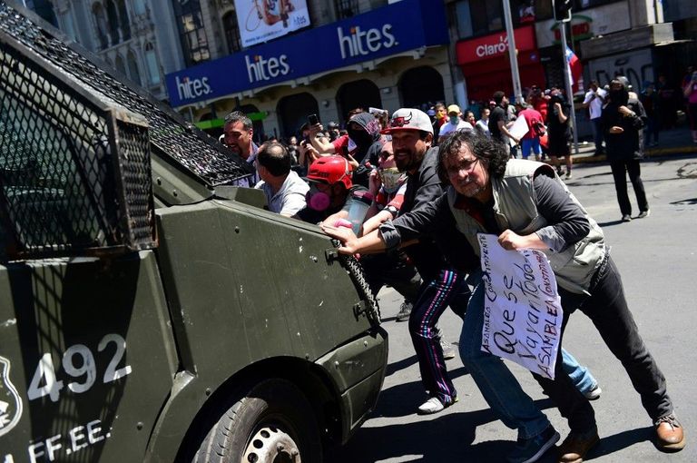 protestas chile afp bloomberg