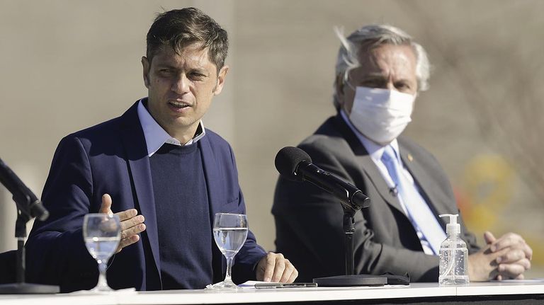 Alberto Fernández y Axel Kicillof 20210726