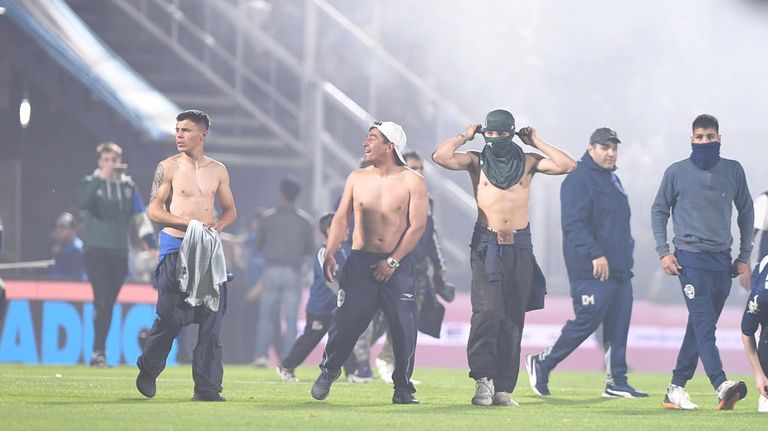 Gimnasia Boca Incidentes 20221006