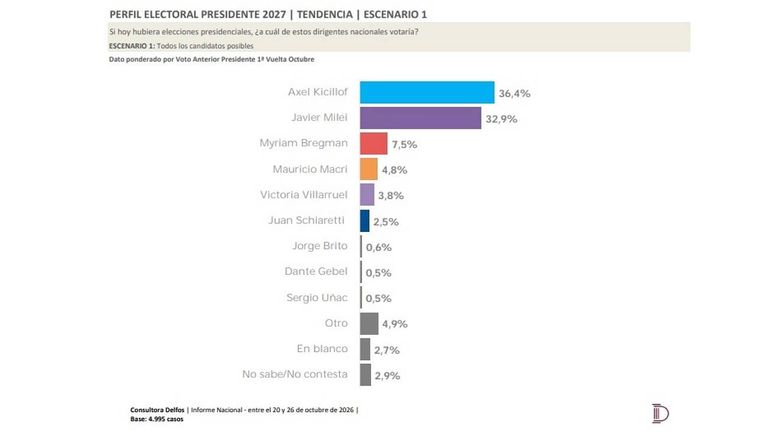 Perfil electoral - Consultora Delfos