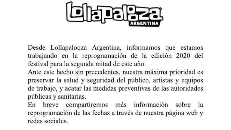 Lollapalooza 2020