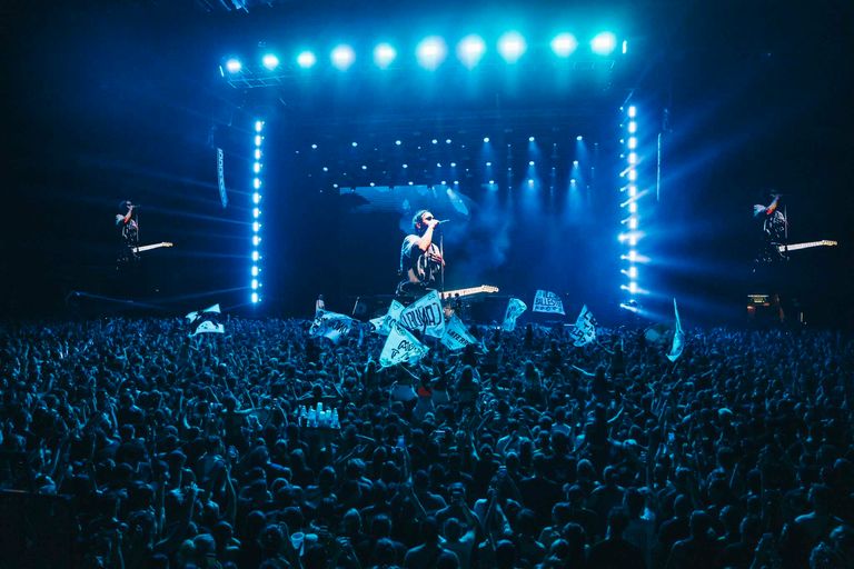 Airbag en el Luna Park