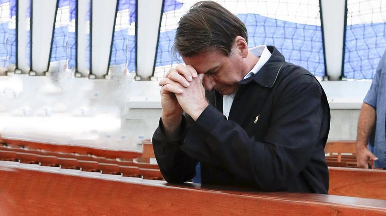 Jair Bolsonaro y Lula da Silva en templos, iglesias 20221025