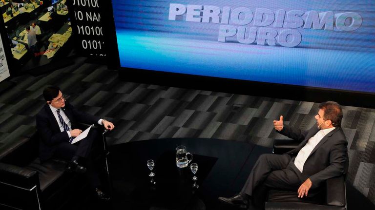 Cristian Ritondo, en la entrevista con Jorge Fontevecchia.
