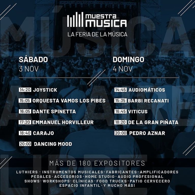 Agenda de noviembre