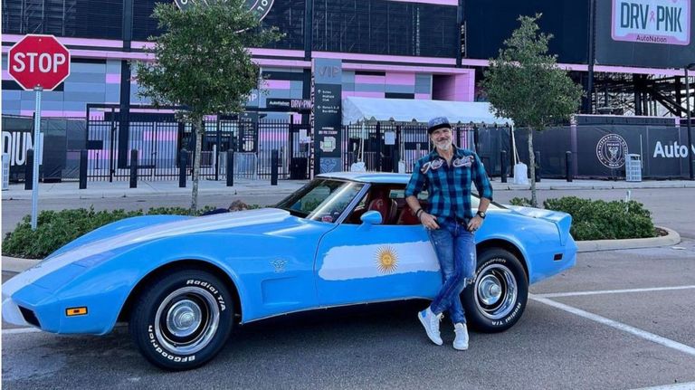 fanatico de argentina en miami