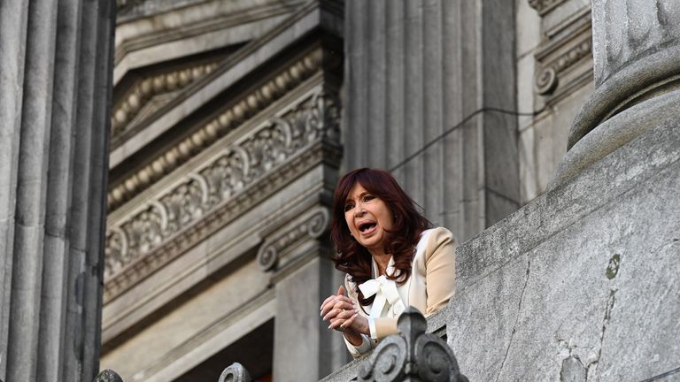 Cristina Kirchner senado 