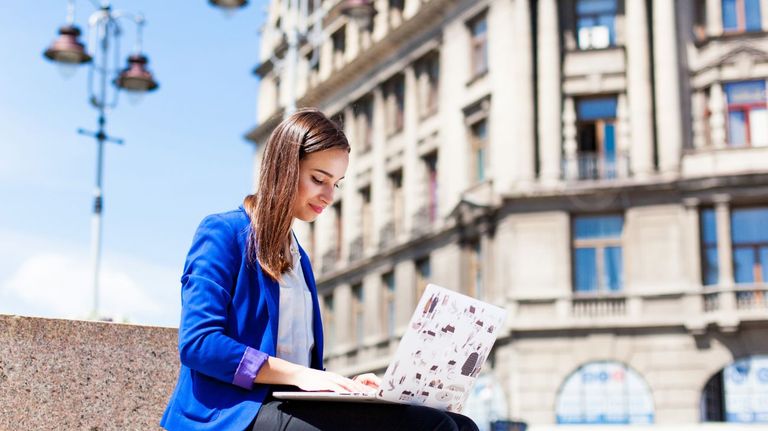 Mujer trabajando