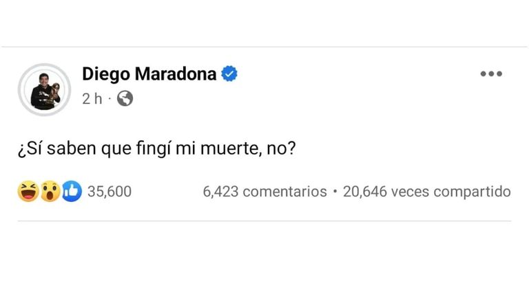 Hackeo a Diego Maradona 20230524