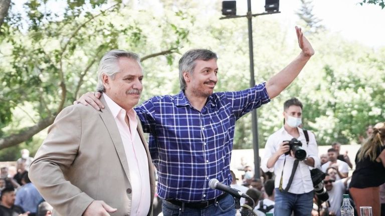 Alberto Fernández Máximo Kirchner g_20211218