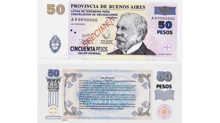 Pseudomonedas argentinas