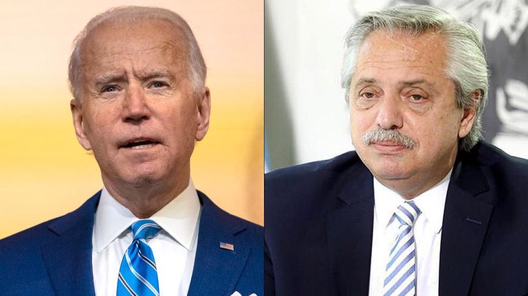 Joe Biden Alberto Fernández 20201130