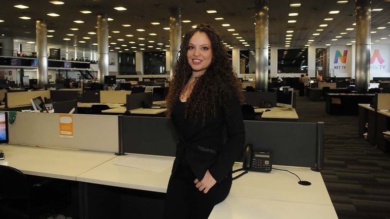 Mayra Arena, en la entrevista con Jorge Fontevecchia.