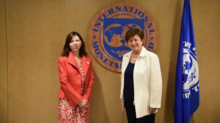 Silvina Batakis en EEUU 20220725