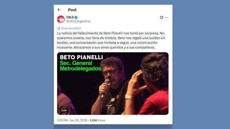 Posteo CELS 29012026