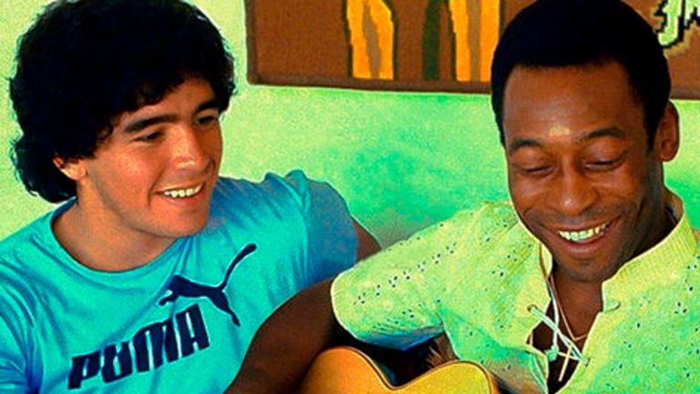 Maradona Pelé