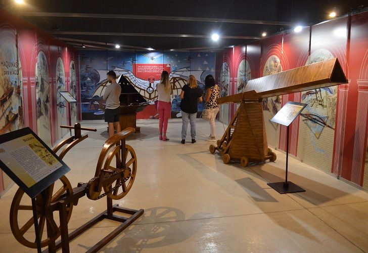 Muestra inmersiva Da Vinci