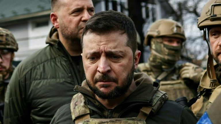 Volodimir Zelenski, presidente de Ucrania