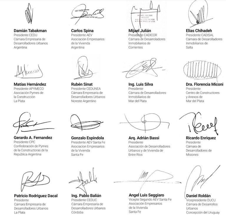 Firmas Cámaras