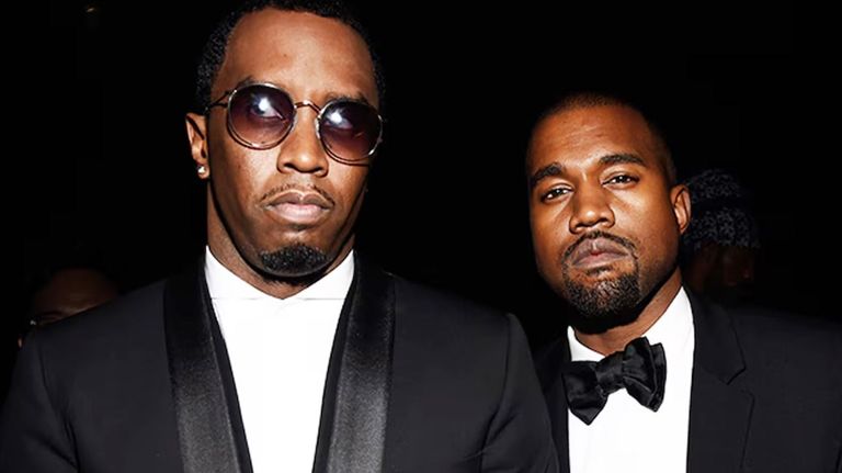 Sean Diddy Combs y Kanye West