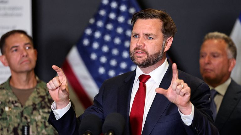 J.D. Vance, vicepresidente de USA 21102025