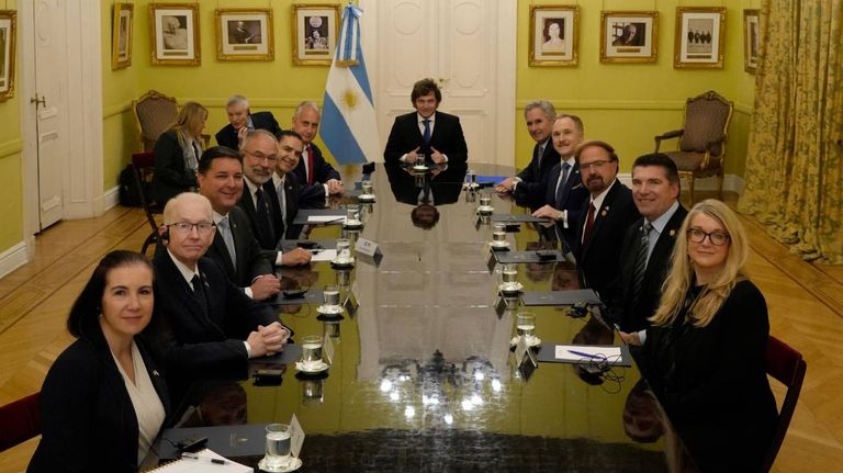 Delegación de legisladores norteamericanos 29052026