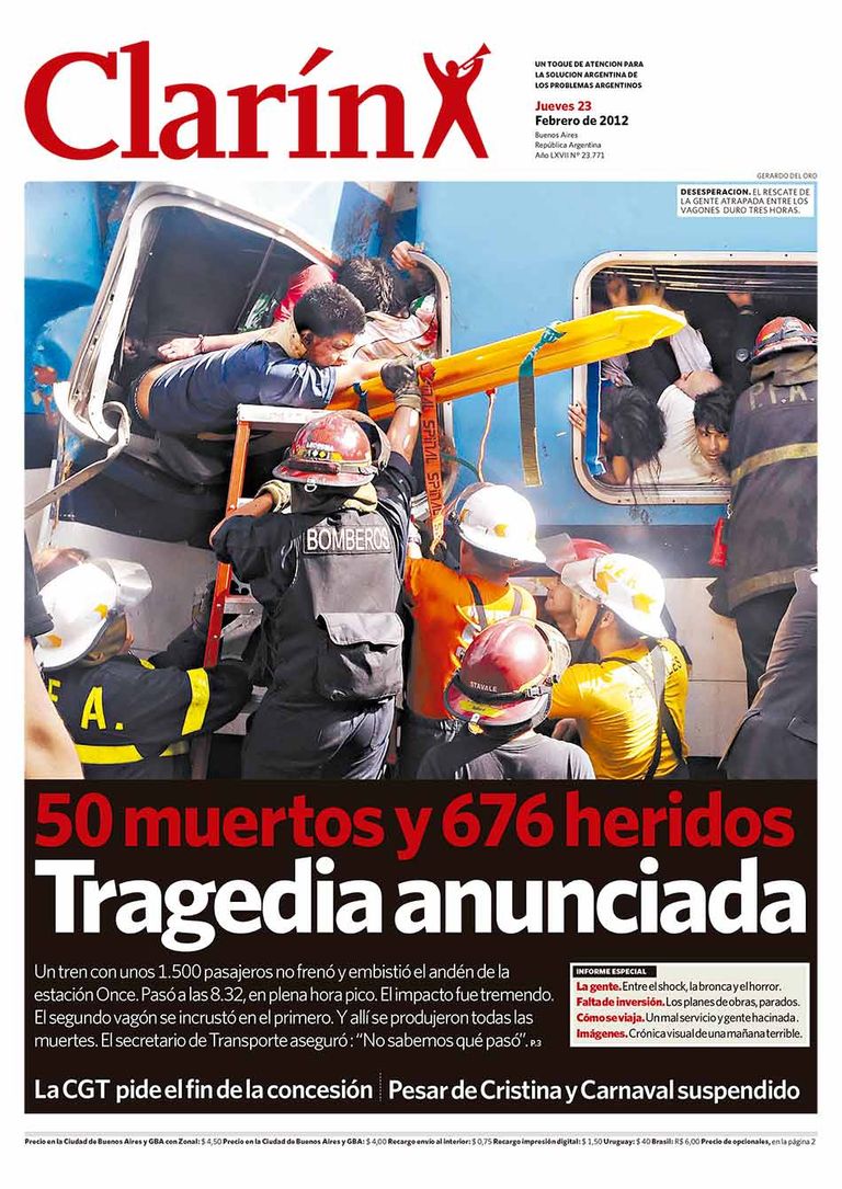 Tapas tragedia once