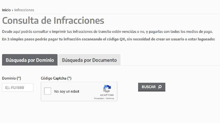 Cómo consultar las multas de tránsito en Provincia de Buenos Aires