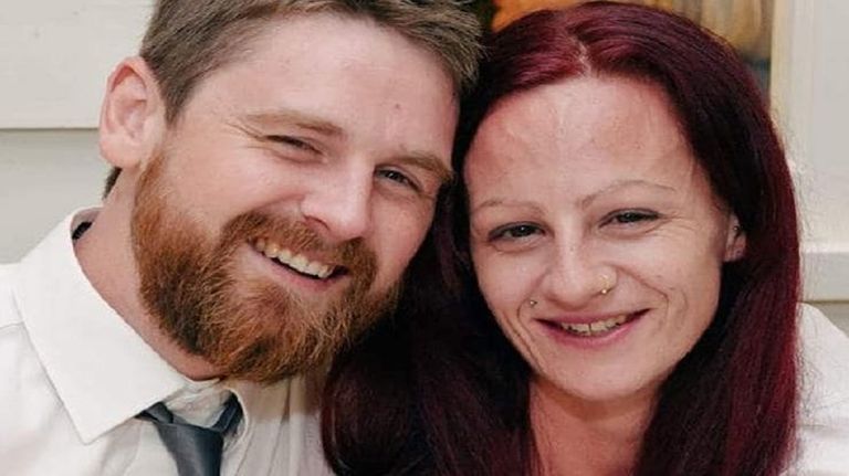 David Dowell y su pareja.