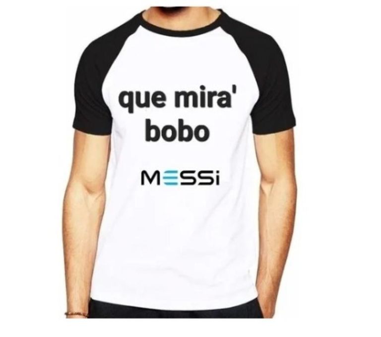 Remeras y tazas con la frase de Messi 20221210
