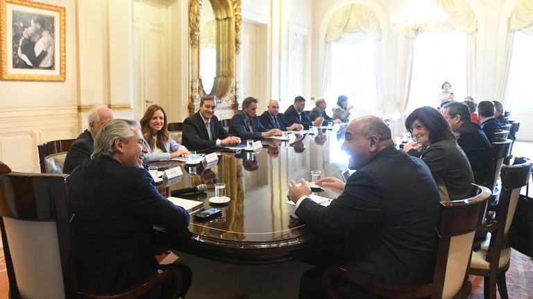 Reunión de gabinete en Casa de gobierno 20221019