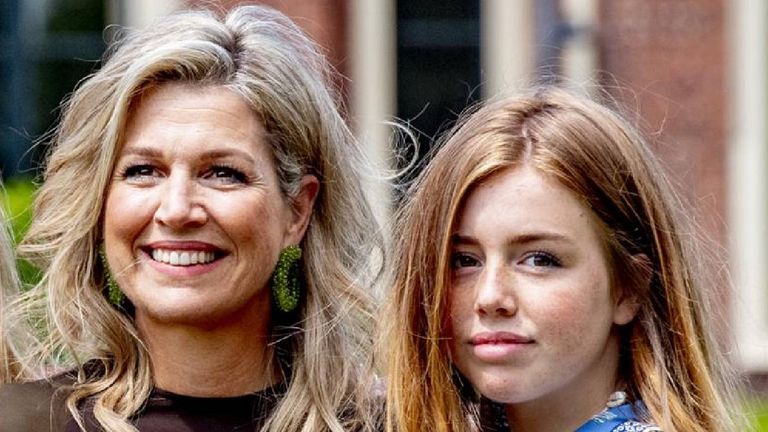 Alexia, la hija de Máxima de Holanda, quiere ser modelo