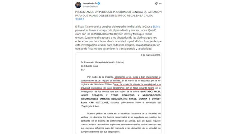 Juan Grabois X 20260309