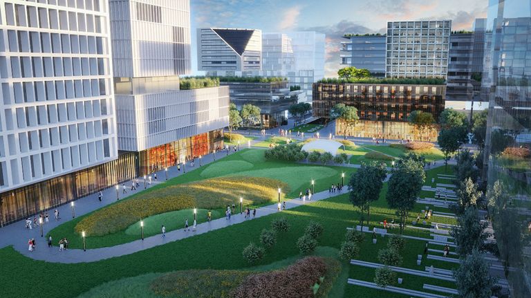 Parque de la Innovación. Renders.