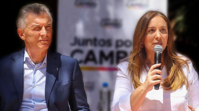 Mauricio Macri y María Eugenia Vidal