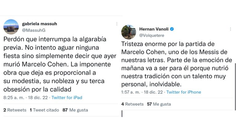 Despedida Cohen