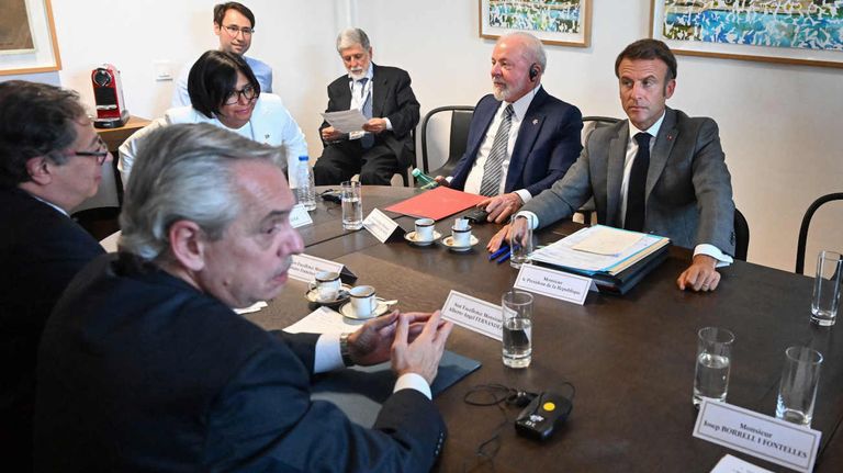 Alberto Fernández Belgica, UE CELAC 20230717
