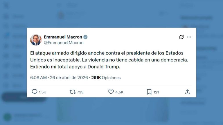 X Emmanuel Macron 26042026