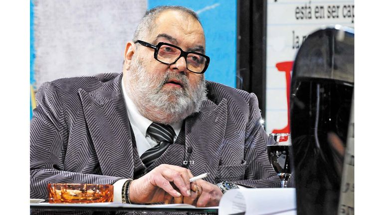 Jorge Lanata, en la entrevista con Jorge Fontevecchia.