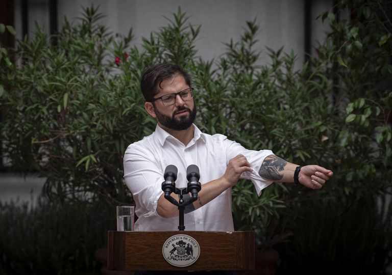 Gabriel Boric, presidente de Chile