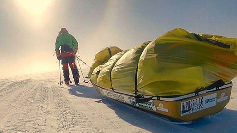 Colin O'Brady aventurero estadounidense cruzó Antártida a pie