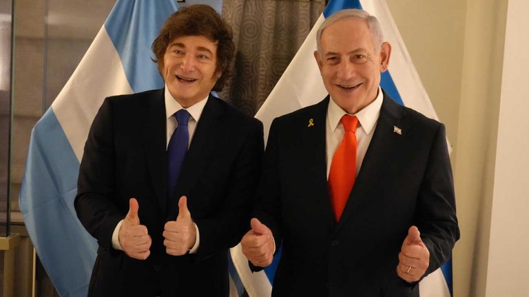 Milei y Netanyahu 20250925
