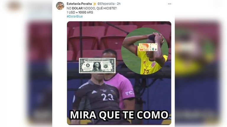 Memes dólar mil pesos