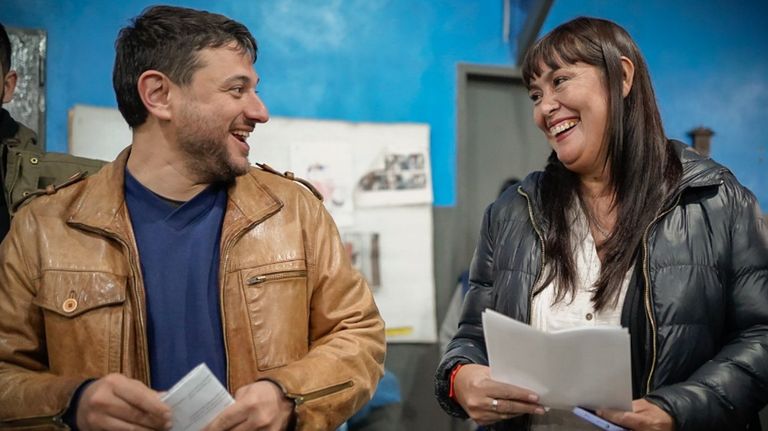 Juan Grabois y Fernanda Miño 20240222
