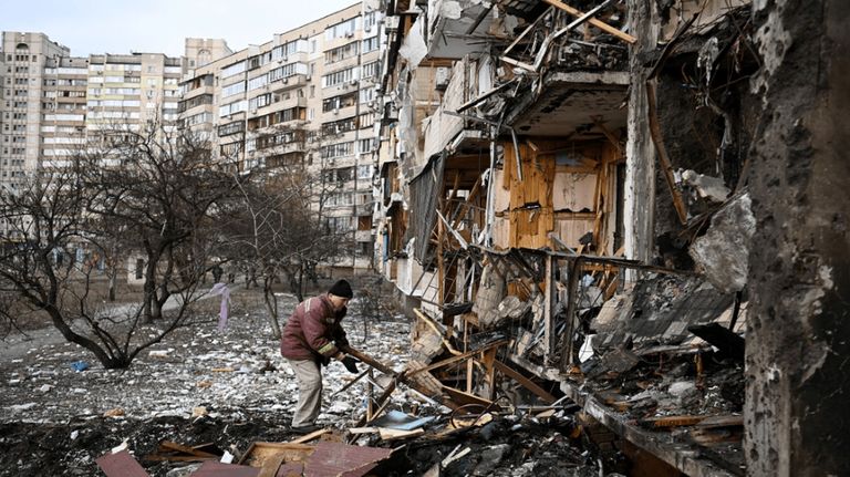 Feroces combates en Kiev