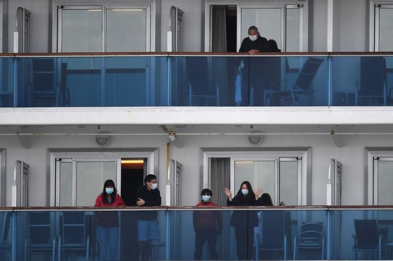 cuarentena crucero coronavirus afp