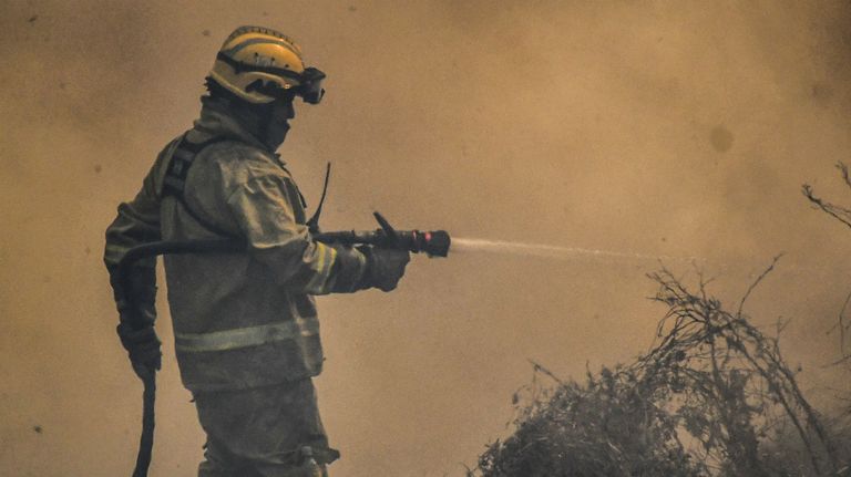 Incendios sin control en Córdoba.
