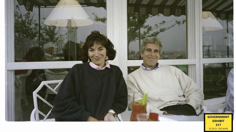 Jeffrey Epstein Ghislaine Maxwell 20250714